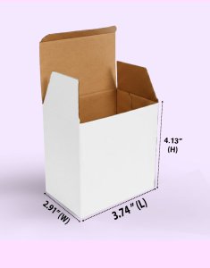 Tuck Brown Box (3 Ply) 3.74x2.91x4.13 Inch