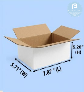 RSC White Box (3 Ply) 7.87x 5.71x 5.20 Inch