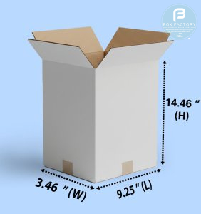 RSC White Box (5 Ply) 9.25 x 3.46 x 14.57 Inch