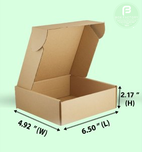 Mailer Brown Box (3 Ply) 6.50x4.92x2.17 Inch