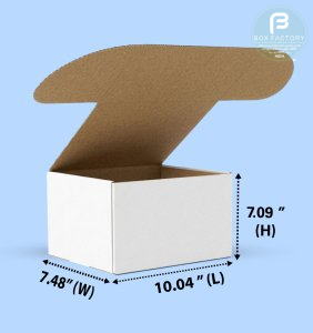 Mailer White Box (3 Ply) 10.04x7.48x7.09 Inch