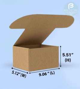 Mailer Brown Box (3 Ply) 9.06x5.12x5.51 Inch